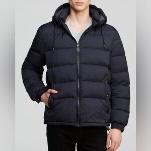 Burberry mens navy puffer jacket